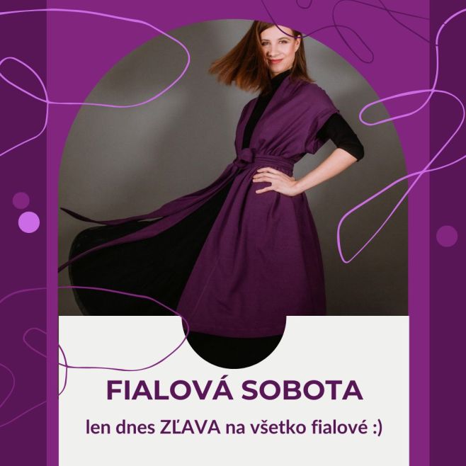 💜 Dnes patrí fialovej! Fialová sobota je tu a s ňou aj ZĽAVA na všetky odtiene fialovej. Len dnes : 22. 11.! Jemná,...
