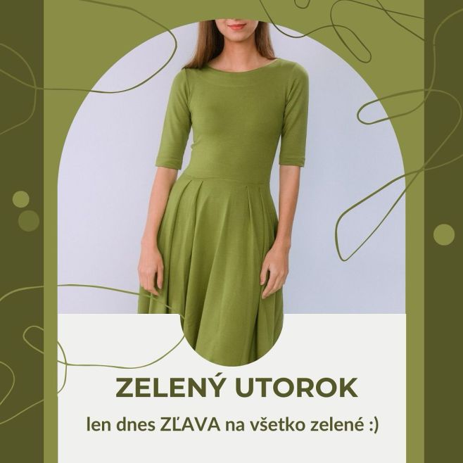 A je to tu! Zľava na všetky odtiene zelenej len dnes 25. 11.! Zelená farba prináša sviežosť, rovnováhu a...